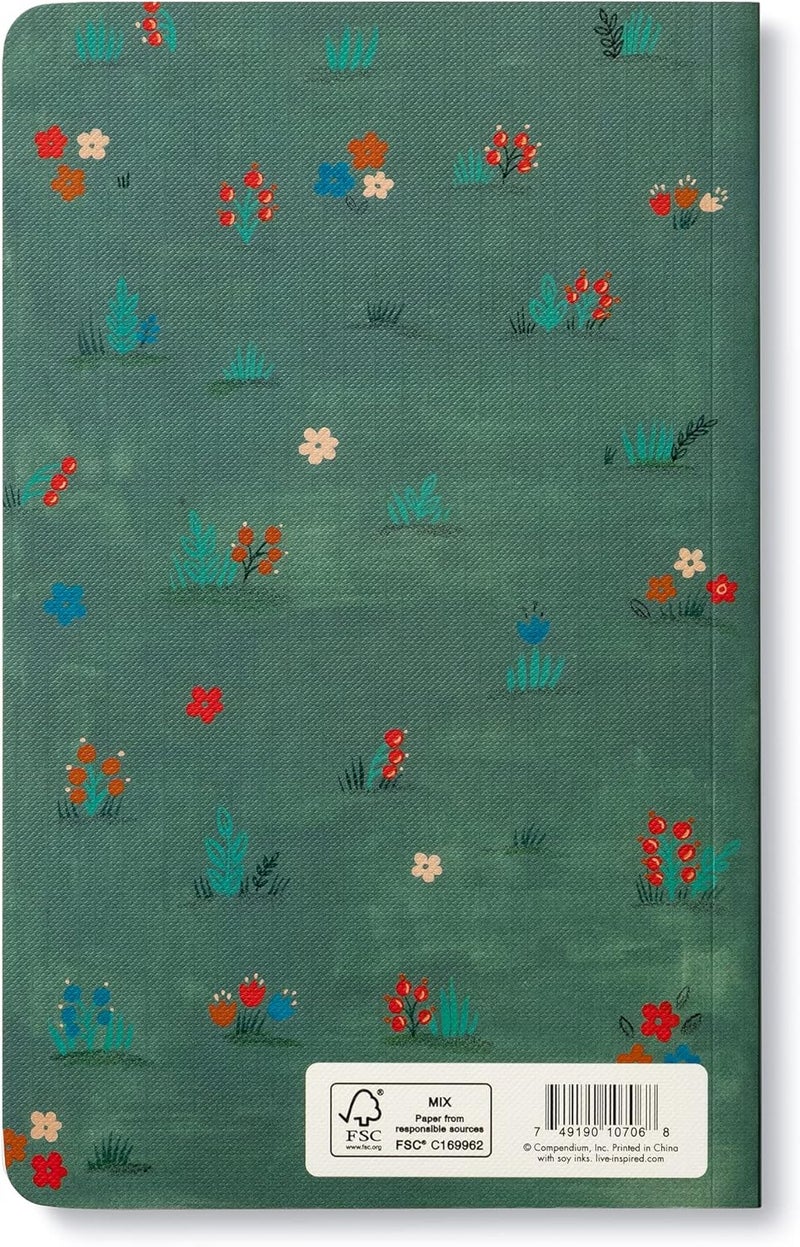 Compendium Softcover Journal - There is no enjoyment like reading! – A Write Now Journal with 128 Lined Pages, 5”W x 8”H - Image 2